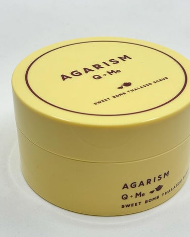 ・
#AGARISM 
 @akaran_official @agarism_official 

 Q+Meスイートボムタラソスクラブ 
☕️レモンティーの香り(数量限定！)

AGARISM×swe