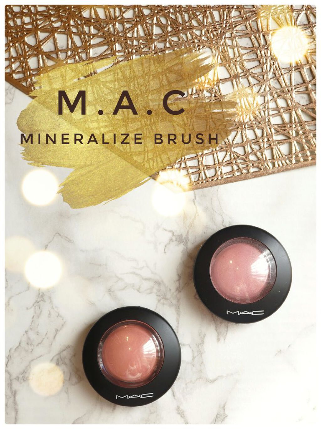 M·A·C ミネラライズ ブラッシュ ライク ミー, ラブ ミー/M・A・C/パウダーチークを使ったクチコミ（1枚目）