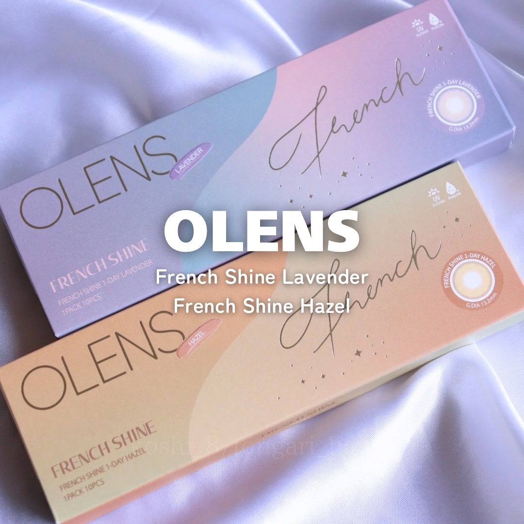 FrenchShine1day/OLENS/ワンデー（１DAY）カラコンを使ったクチコミ（2枚目）