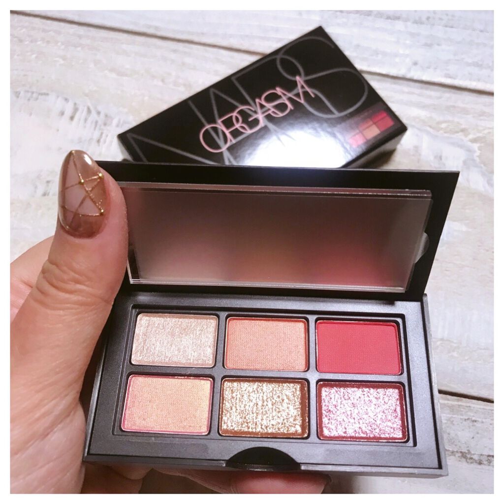 オーガズム ミニアイシャドーパレット/NARS/アイシャドウパレットを使ったクチコミ(2枚目)