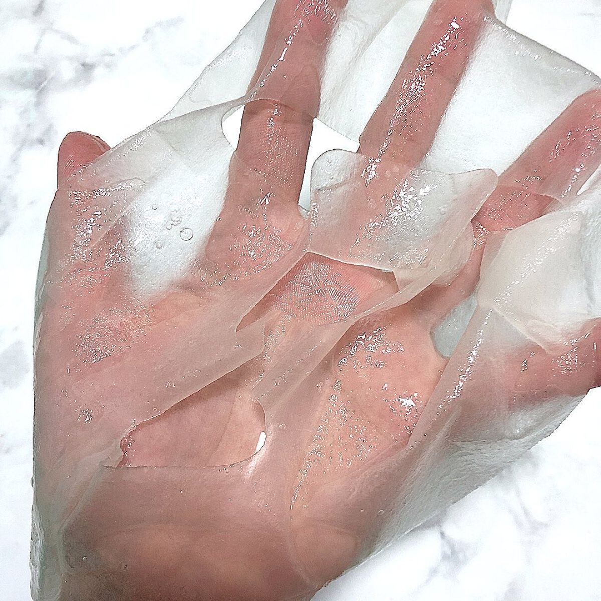 プランプハニー アクアセラムマスク 27ml×4枚セット/ByUR/シートマスク・パックを使ったクチコミ（3枚目）