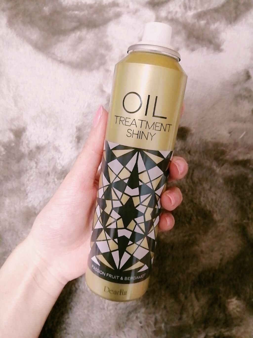 オイルトリートメントシャイニー/ディアフル/ヘアオイルを使ったクチコミ(1枚目)