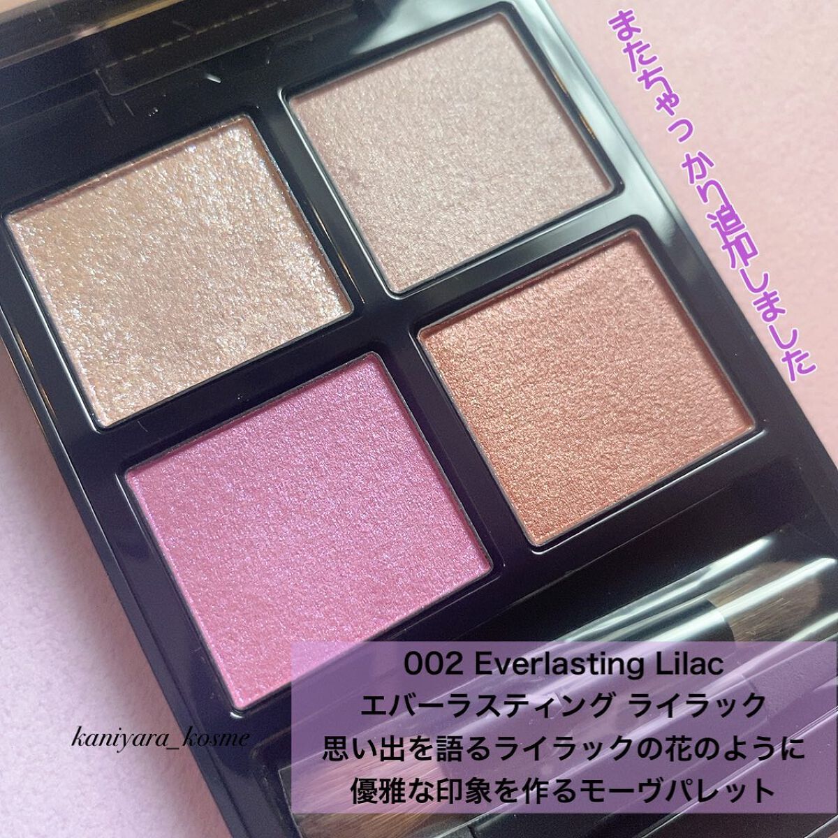 アディクション　ザ アイシャドウ パレット/ADDICTION/アイシャドウパレットを使ったクチコミ（2枚目）