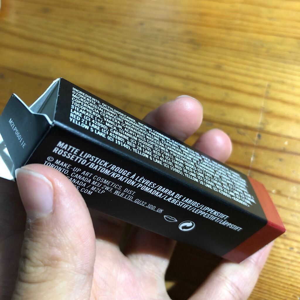 リップスティック/M・A・C/口紅を使ったクチコミ(5枚目)