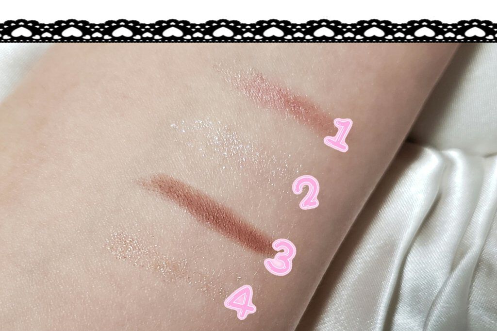 リラクシーアイシャドウ/GENE TOKYO/アイシャドウパレットを使ったクチコミ（3枚目）