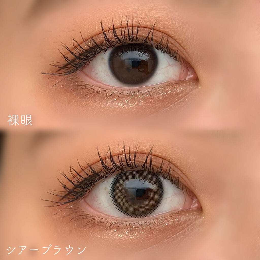 シルエットマンスリー/LensVery/1ヶ月(1MONTH)カラコンを使ったクチコミ(2枚目)