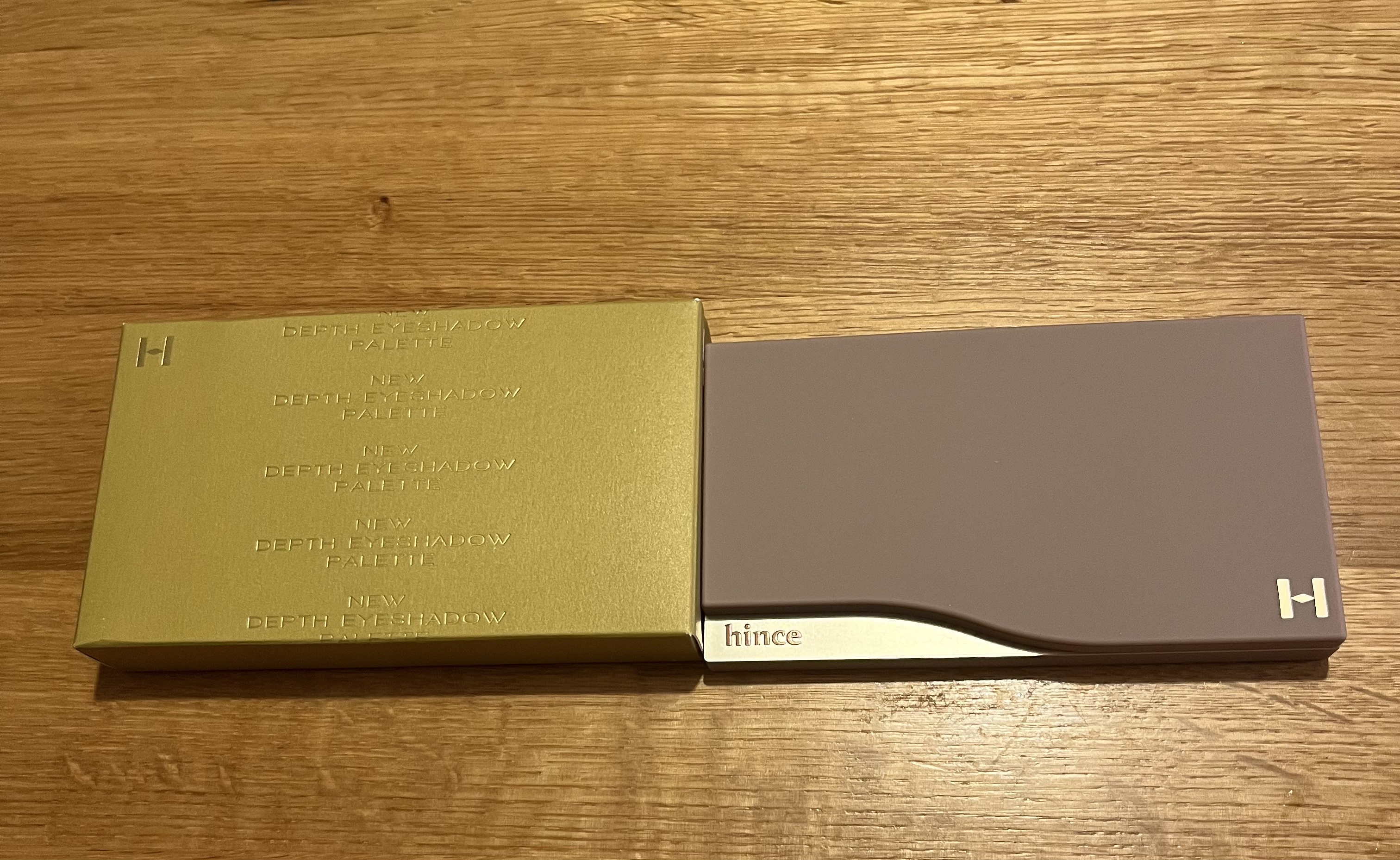 ニューデップスアイシャドウパレット 03 ライク・ア・シーン/hince/アイシャドウパレットを使ったクチコミ（1枚目）