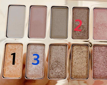 バレンタインボックス/VAVI MELLO/アイシャドウパレットを使ったクチコミ(3枚目)