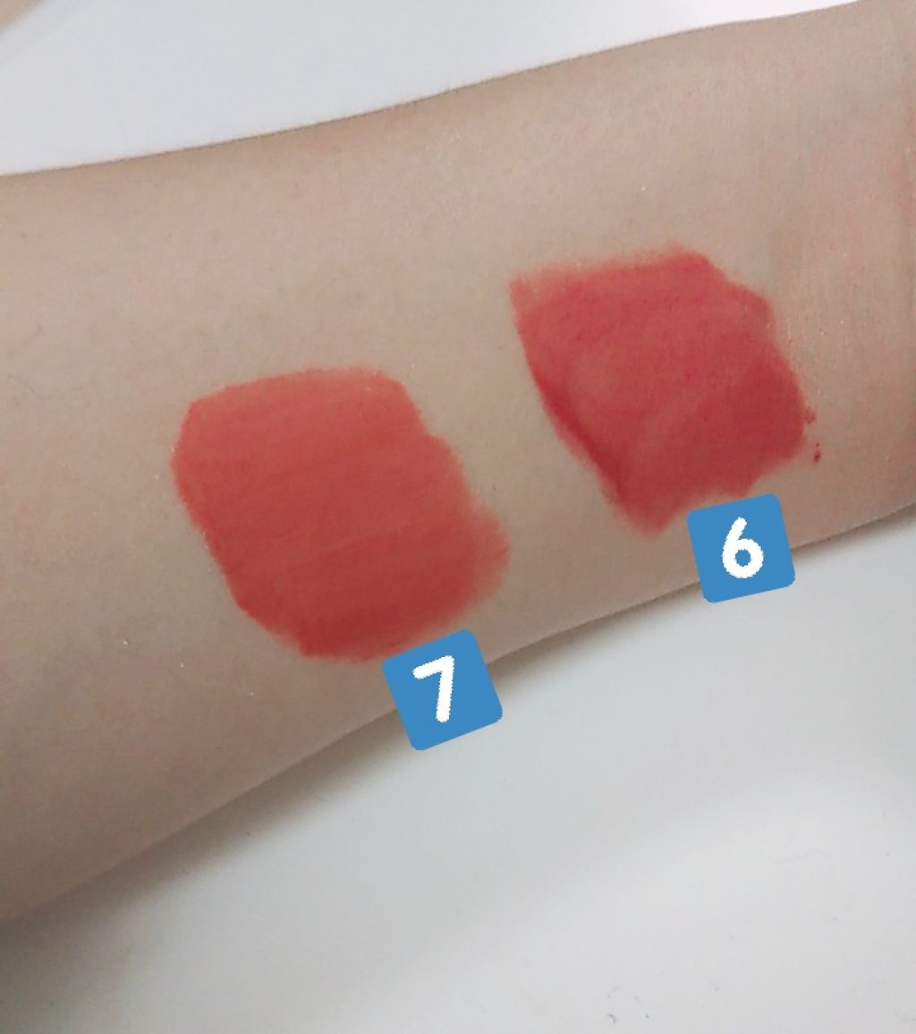 ジューシーラスティングティント/rom&nd/リップティントを使ったクチコミ（2枚目）