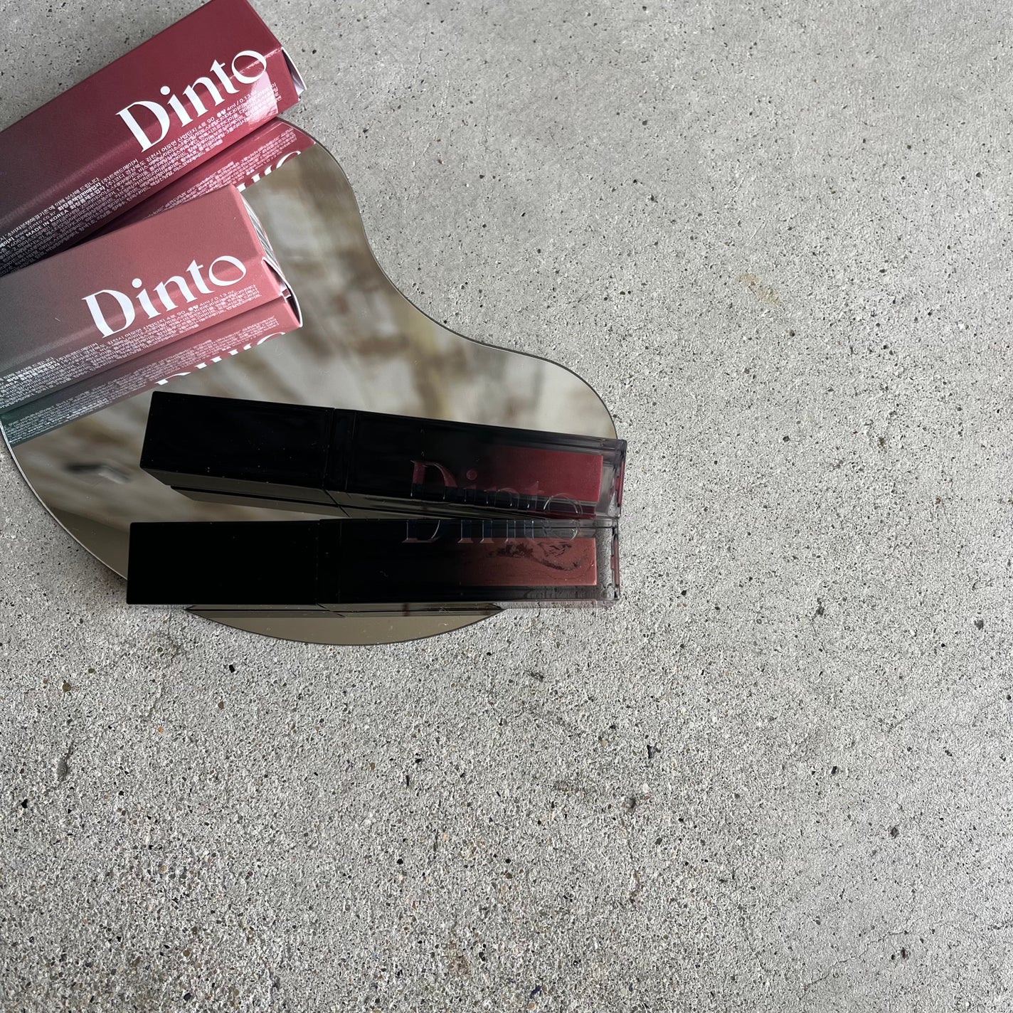 ボリュームパールキッスグロス/Dinto/リップグロスを使ったクチコミ(2枚目)