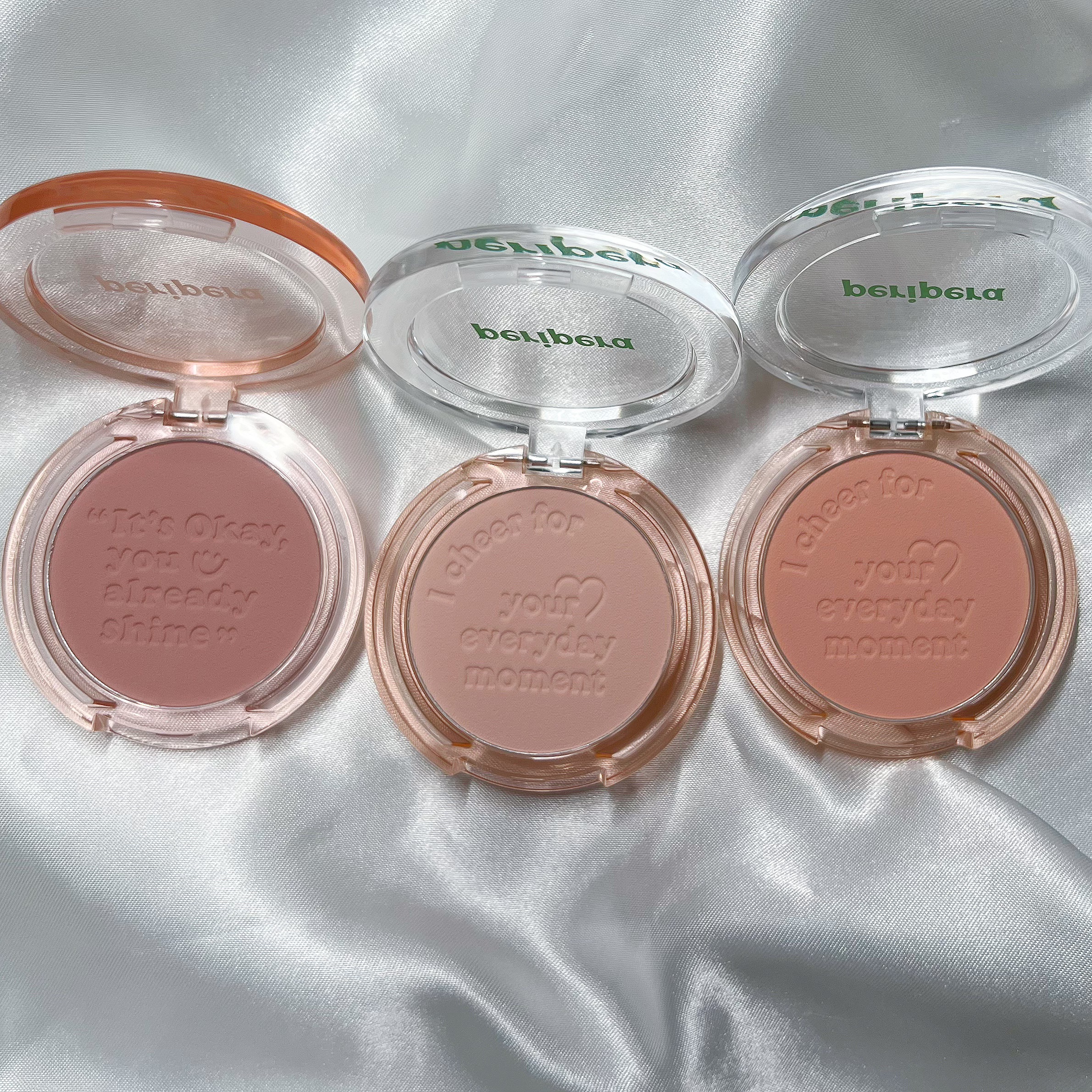 ピュア ブラッシュド サンシャイン チーク/PERIPERA/パウダーチークを使ったクチコミ（2枚目）