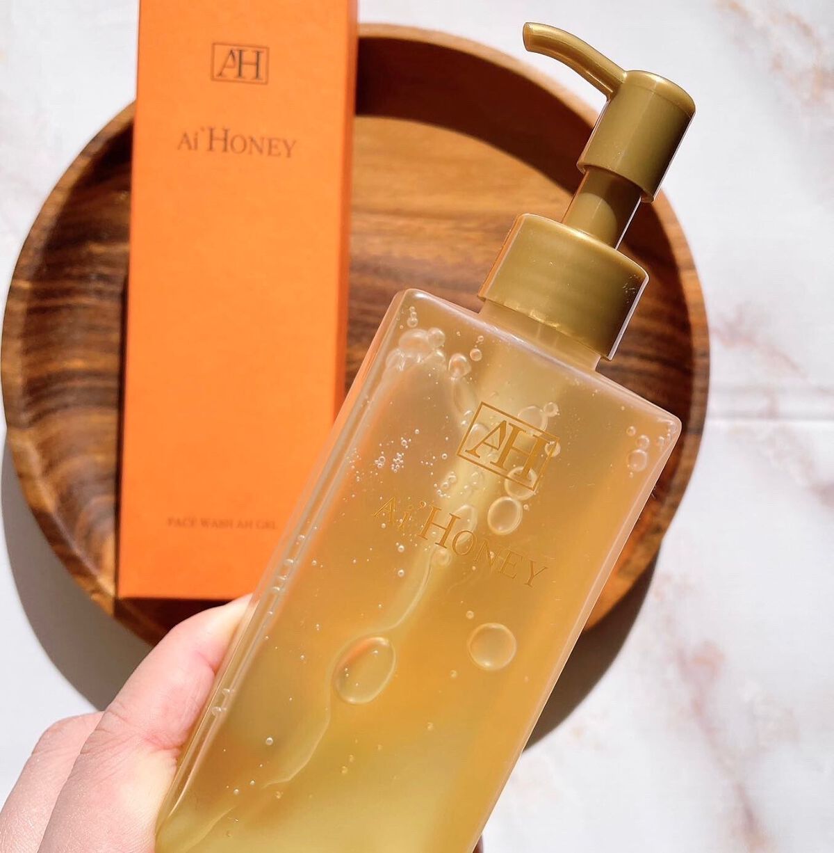 はちみつスキンケア FACE WASH AH GEL/AI HONEY /洗顔フォームを使ったクチコミ（2枚目）