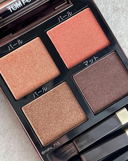 アイ カラー クォード/TOM FORD BEAUTY/アイシャドウパレットを使ったクチコミ(3枚目)