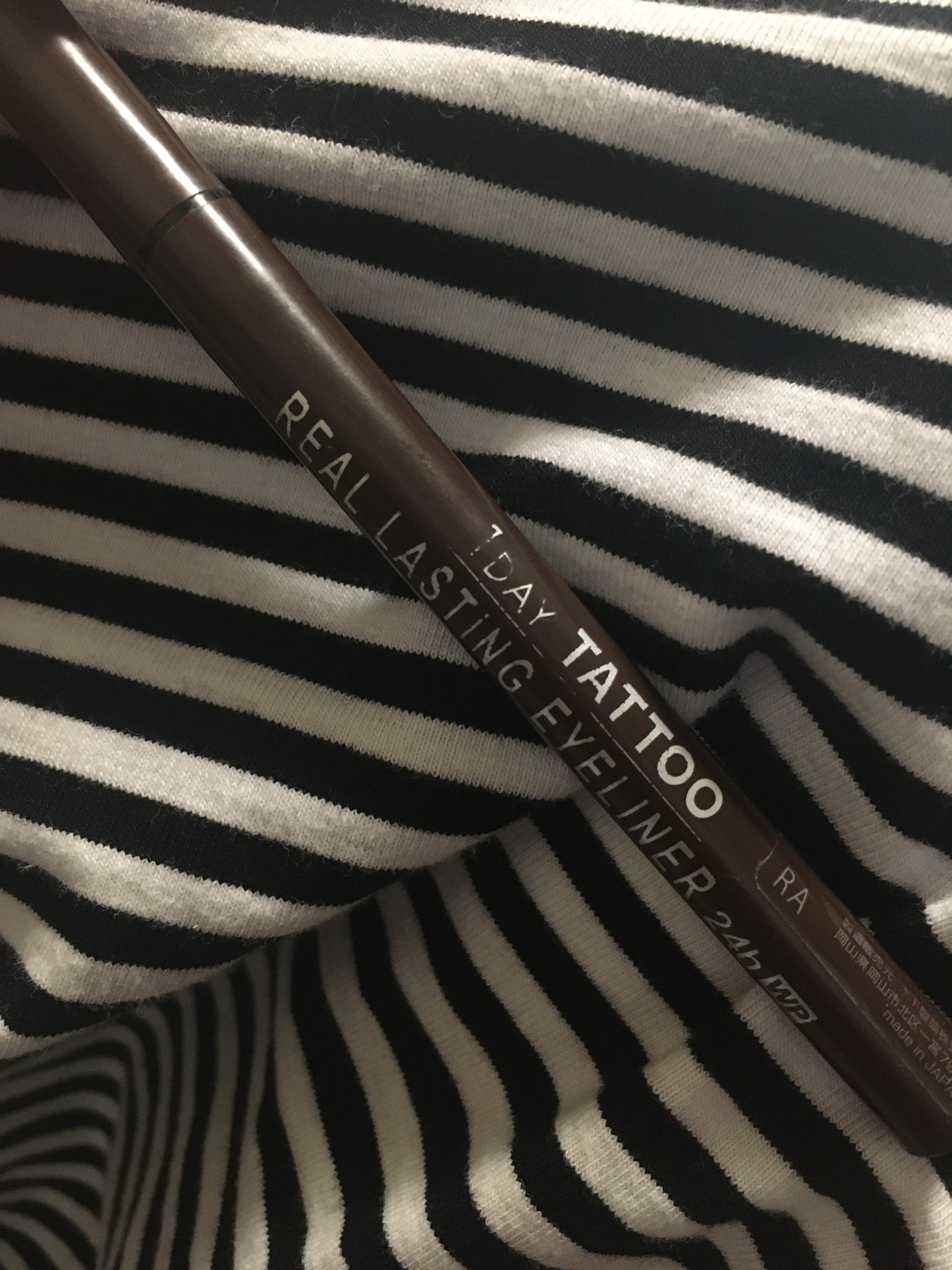 リアルラスティングアイライナー24hWP/K-パレット/リキッドアイライナーを使ったクチコミ（1枚目）