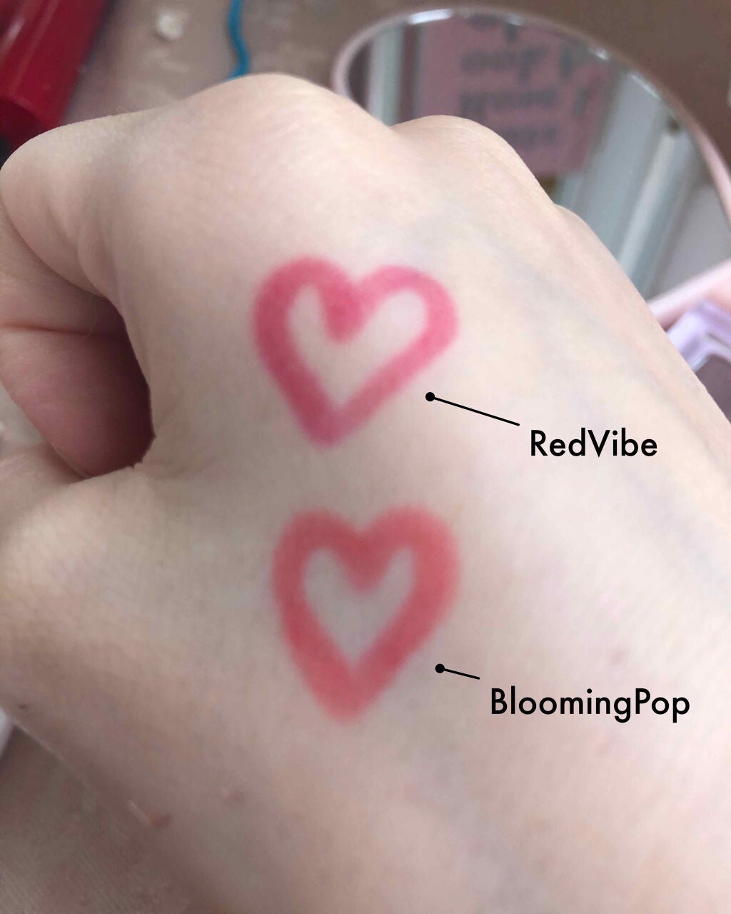 クリーミーティントカラーバーム・グライド/Mamonde/リップティントを使ったクチコミ(2枚目)