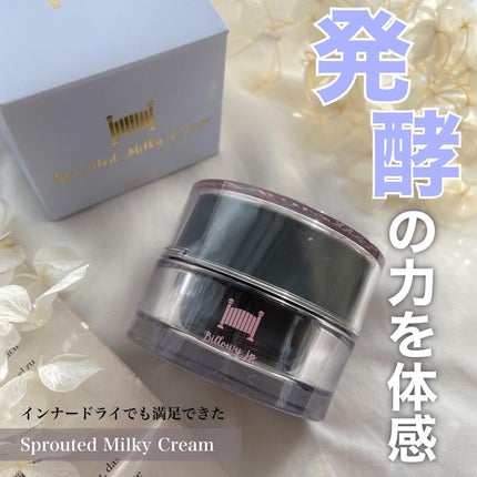 Sprouted Milky Cream/Billowy/フェイスクリームを使ったクチコミ(1枚目)