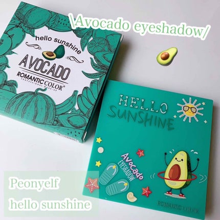 PEONYELF フルーツパラダイス アイシャドウのクチコミ「
✱fruit paradise eyeshadow/Peonyelf✱
✓Fresh Avo.....」(1枚目)