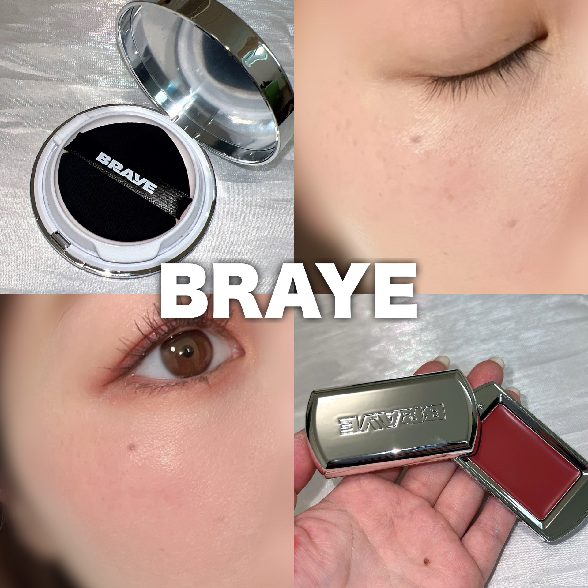 BRAYE EFFORTLESS CUSHION (3 COLORS)/BRAYE/クッションファンデーションを使ったクチコミ（1枚目）