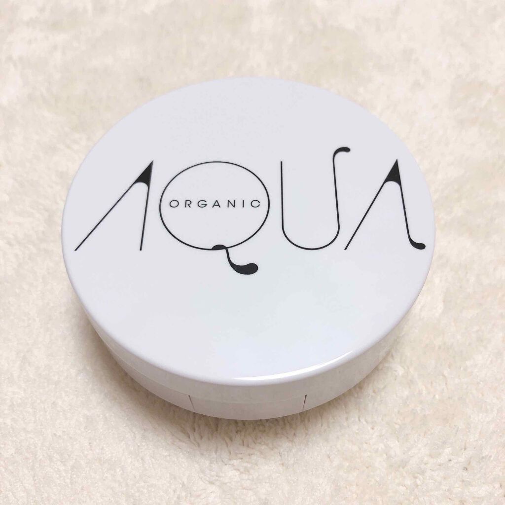 オーガニッククッションコンパクト/アクア・アクア/クッションファンデーションを使ったクチコミ(1枚目)