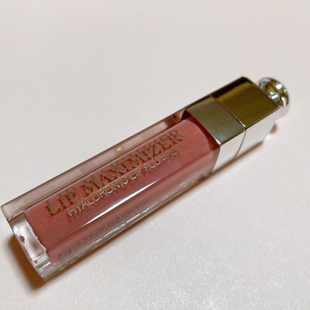 【旧】ディオール アディクト リップ マキシマイザー 012 ローズウッド（バックステージ限定色）/Dior/リップグロスを使ったクチコミ（2枚目）