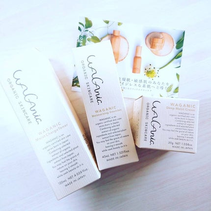 ORGANIC SKINCARE 3set/WAGANIC/スキンケアキットを使ったクチコミ(5枚目)