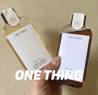 カワラヨモギ化粧水/ONE THING/化粧水を使ったクチコミ（1枚目）