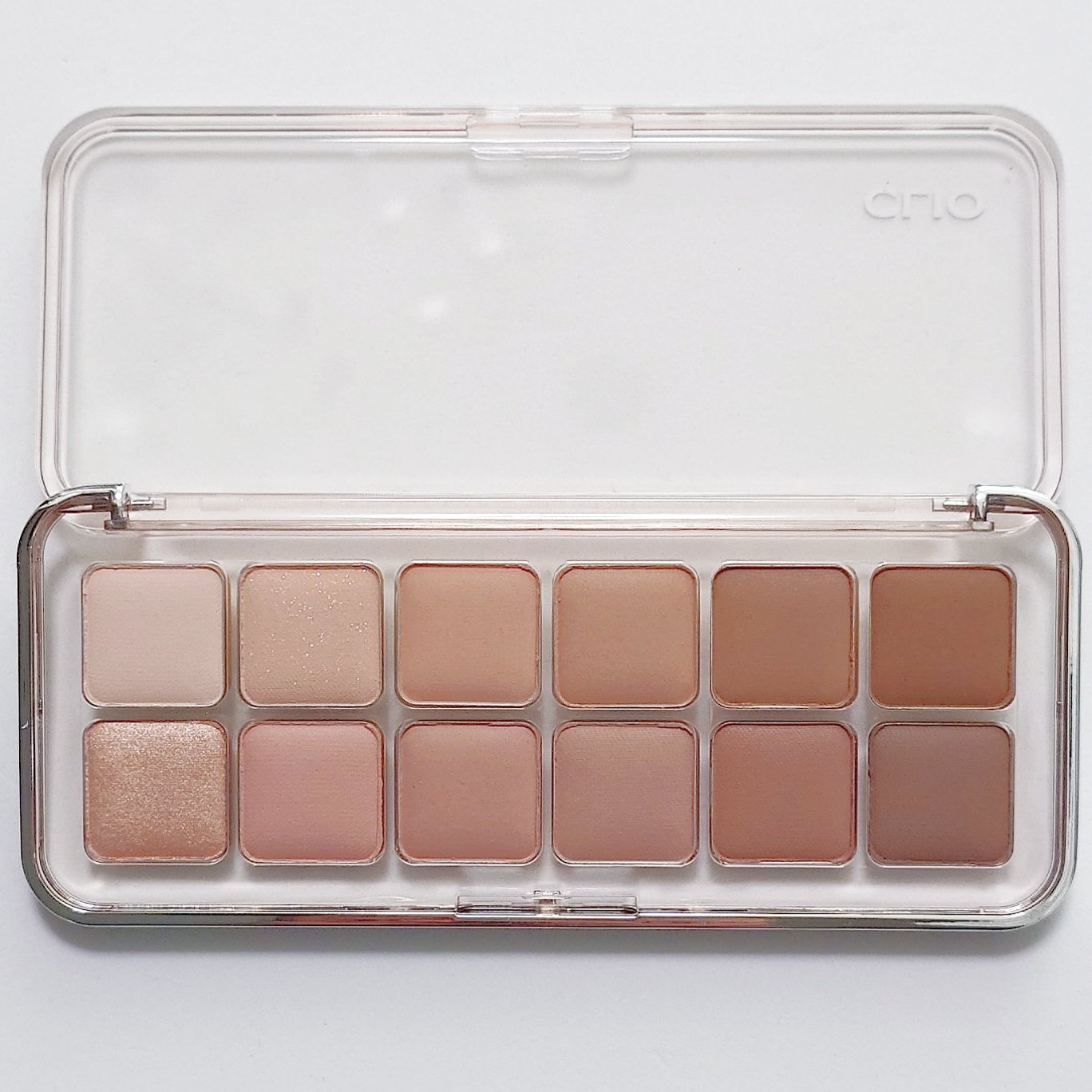 プロ アイ パレット エアー 08 ラテシニア(LATTE SENIOR)/CLIO/アイシャドウパレットを使ったクチコミ（2枚目）