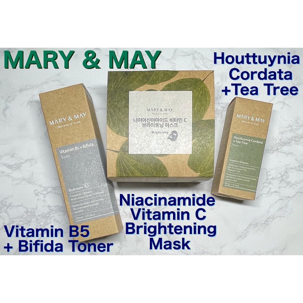 Houttuynia Cordata + Tea Tree Serum/MARY&MAY/洗顔フォームを使ったクチコミ(1枚目)