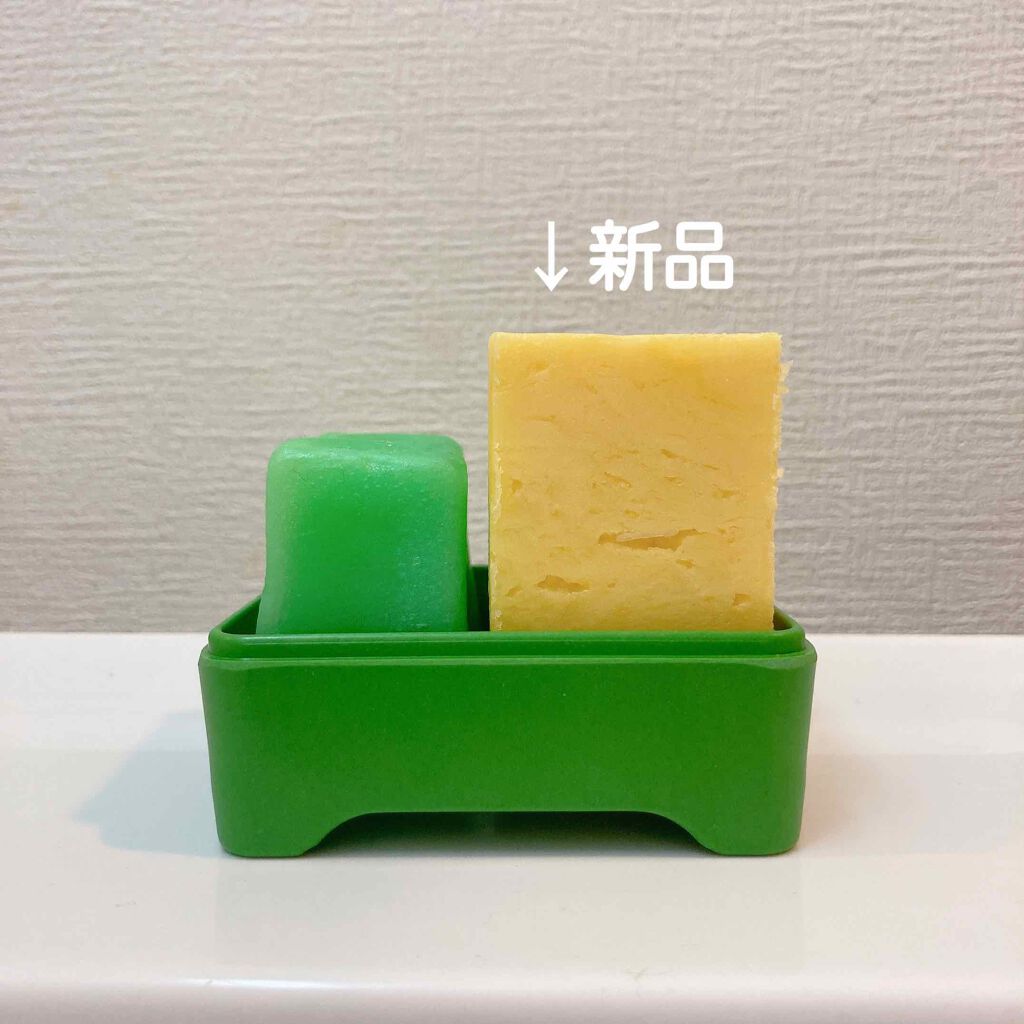 シャンプー バー ヒーリ キウィ/Ethique/市販シャンプーを使ったクチコミ(2枚目)