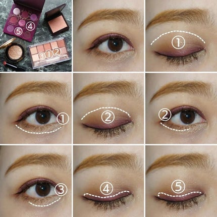 プロ アイ パレット/CLIO/アイシャドウパレットを使ったクチコミ(4枚目)