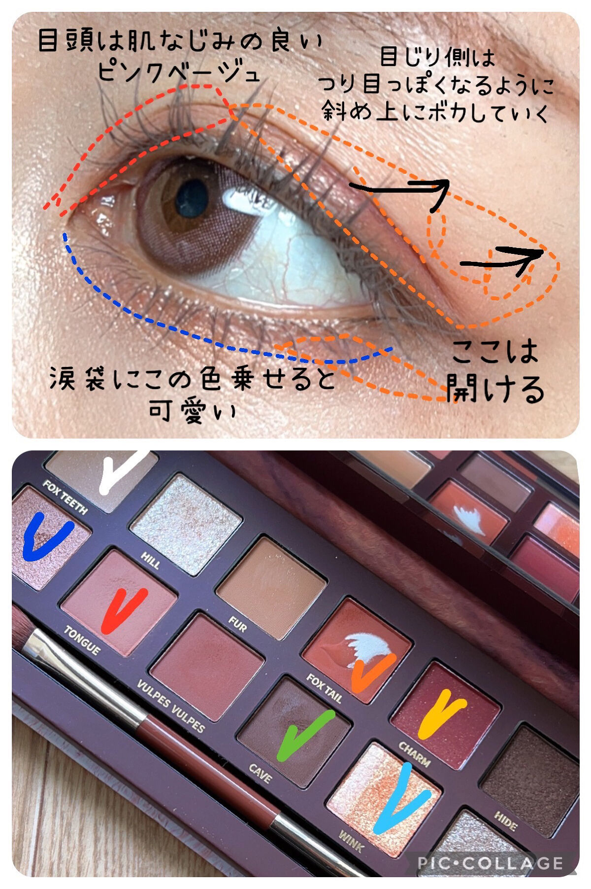 エクスプローラ12色 動物アイシャドウパレット/PERFECT DIARY/アイシャドウパレットを使ったクチコミ（3枚目）