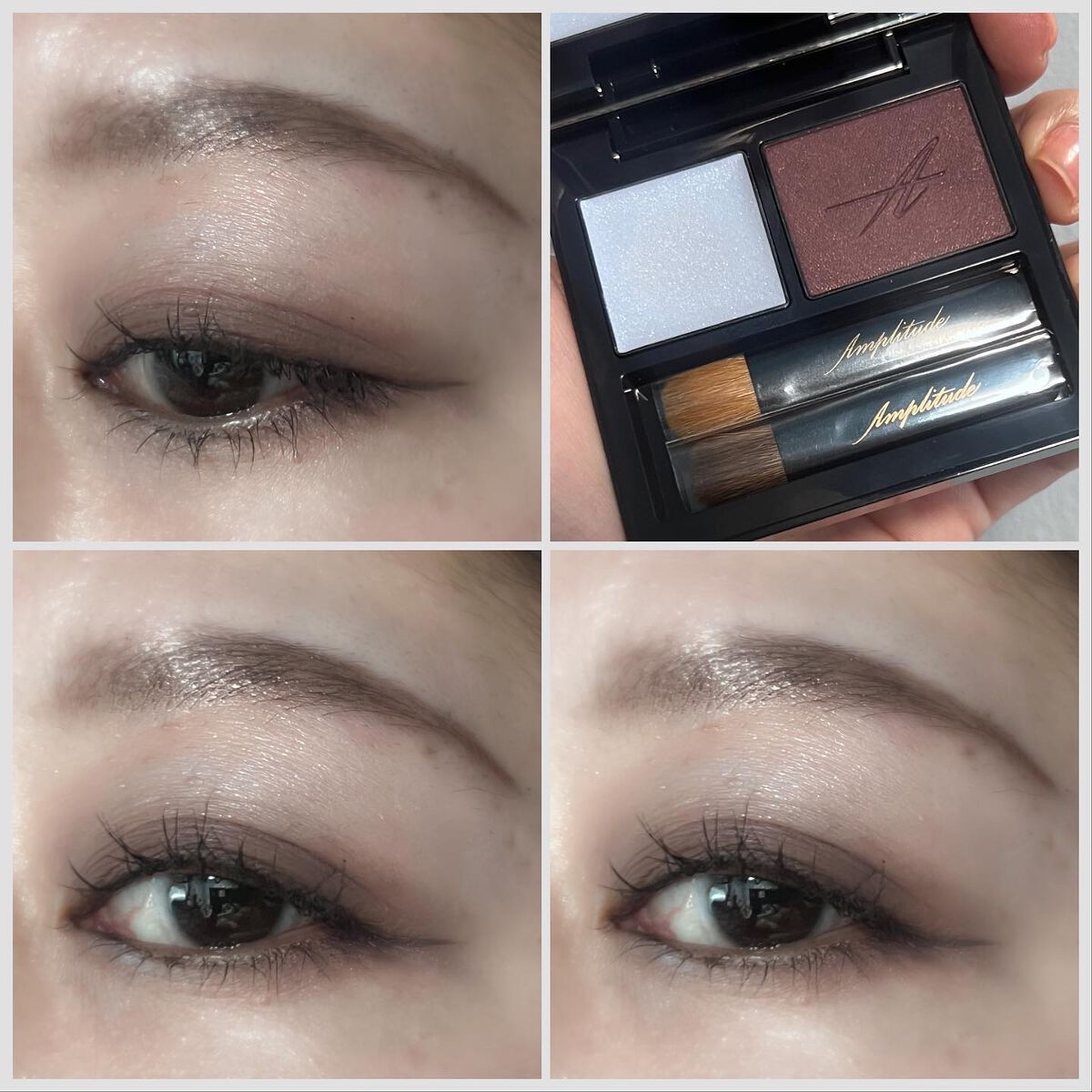 コンスピキュアス ダブルアイズ/Amplitude/アイシャドウパレットを使ったクチコミ(4枚目)