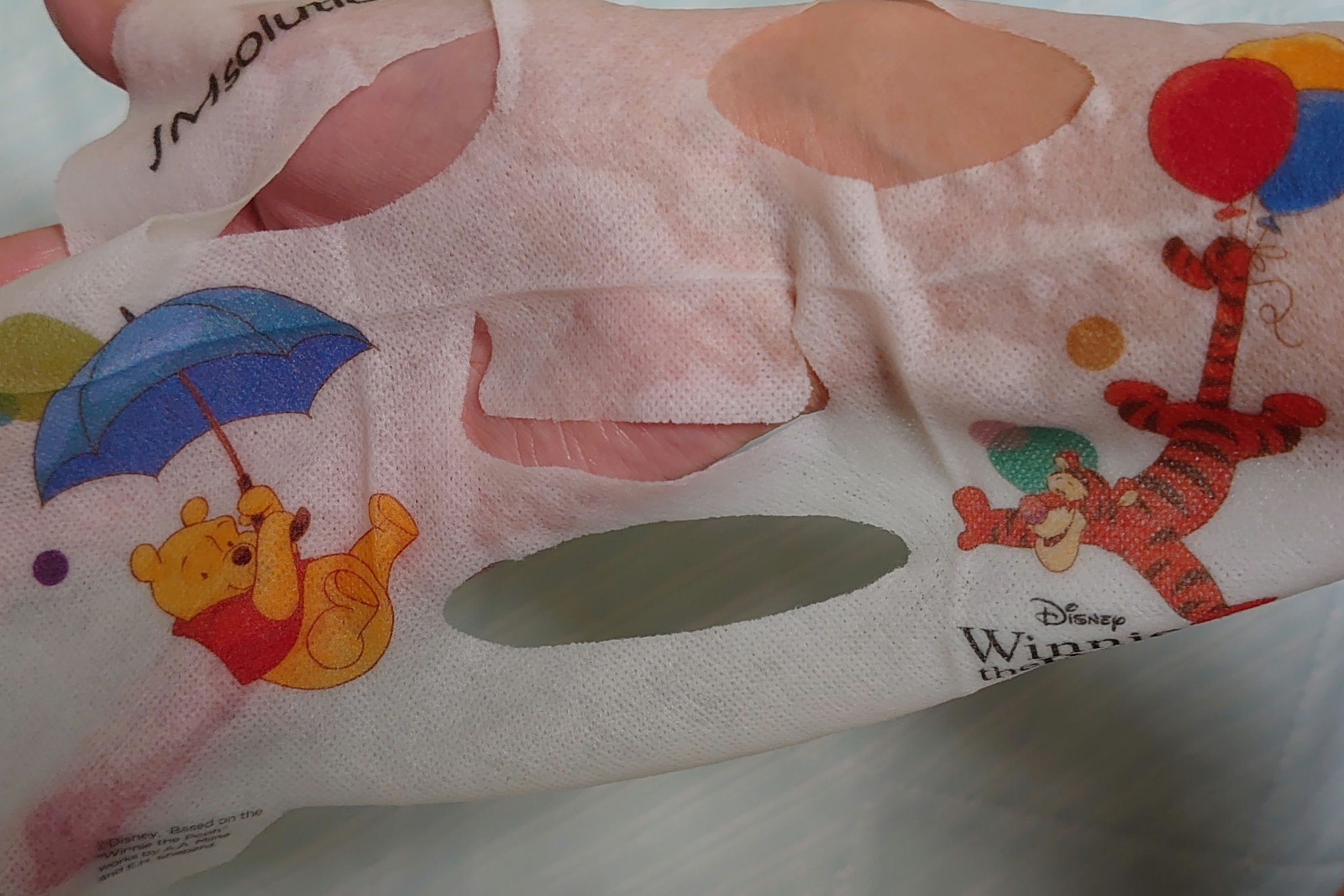 セルフィーバリア カレンデュラマスク ディズニー くまのプーさん/JMsolution/シートマスク・パックを使ったクチコミ（2枚目）