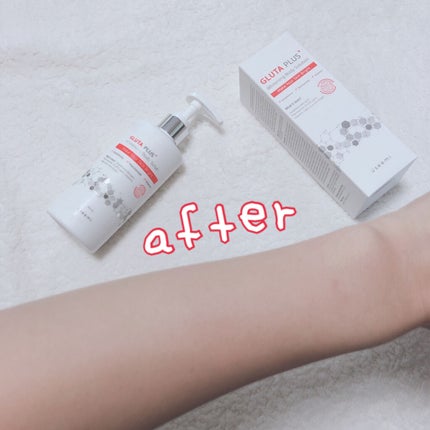 グルタプラスホワイトニングボディソリューション/Useemi/ボディローションを使ったクチコミ(4枚目)