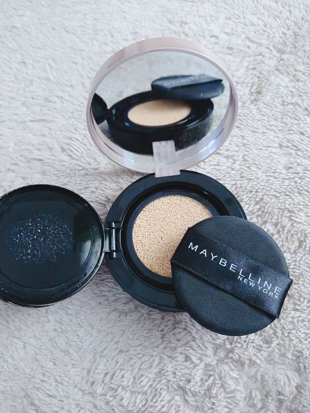 SP クッション ウルトラカバークッション BB/MAYBELLINE NEW YORK/クッションファンデーションを使ったクチコミ(1枚目)