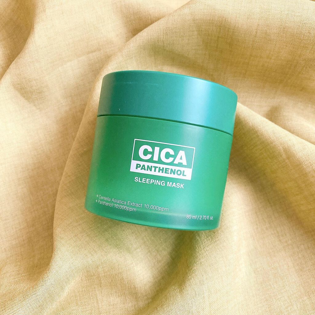 シカパンテノールスリーピングマスク/SNP/フェイスクリームを使ったクチコミ(1枚目)