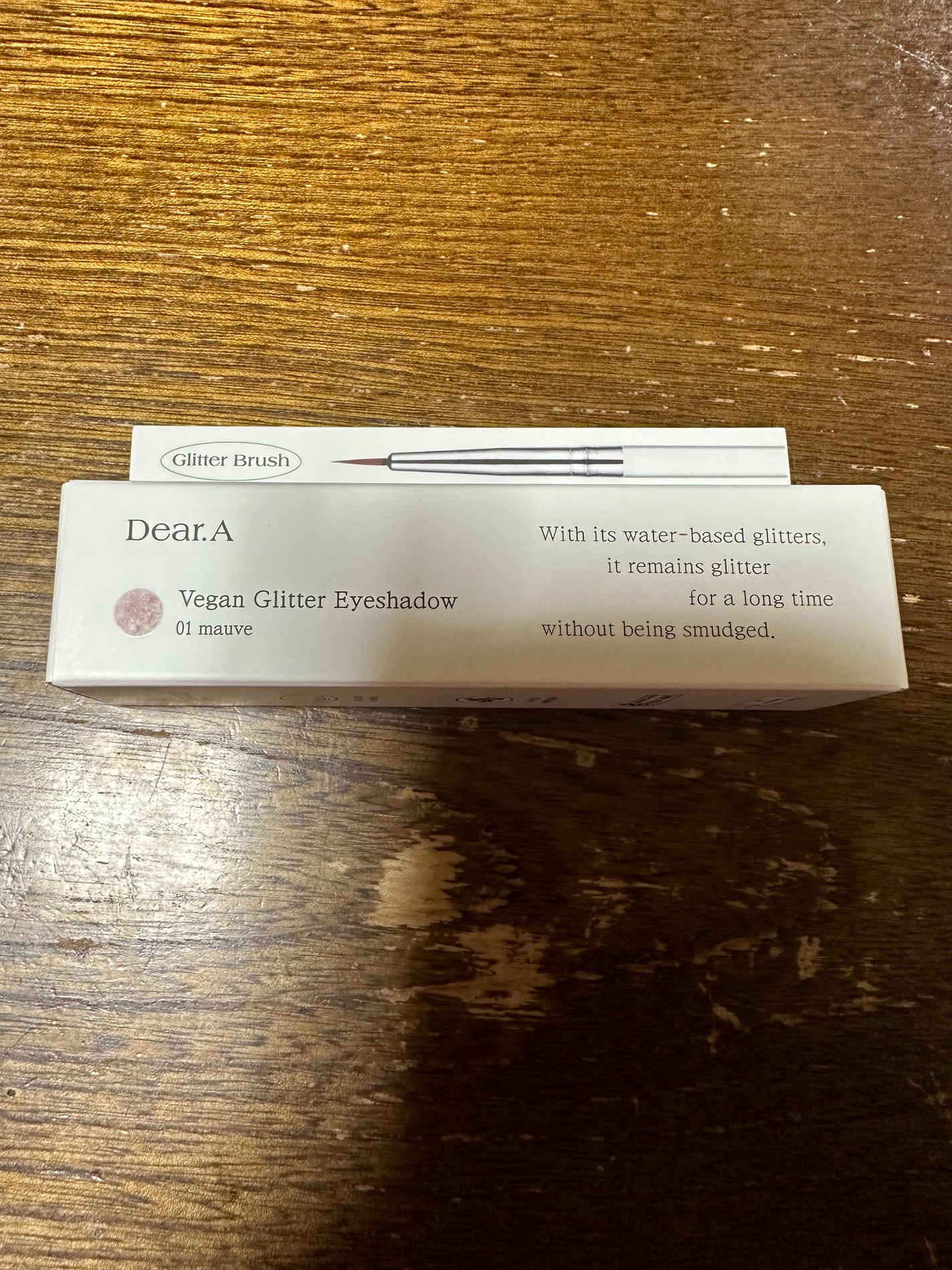 グリッターアイシャドウ/Dear.A/グリッターを使ったクチコミ(1枚目)