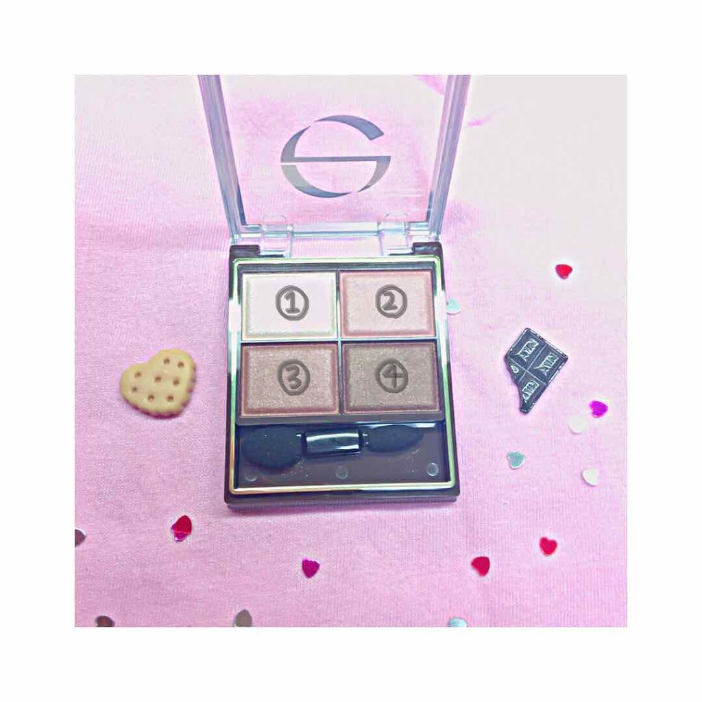 スキニーリッチシャドウ/excel/アイシャドウパレットを使ったクチコミ(2枚目)