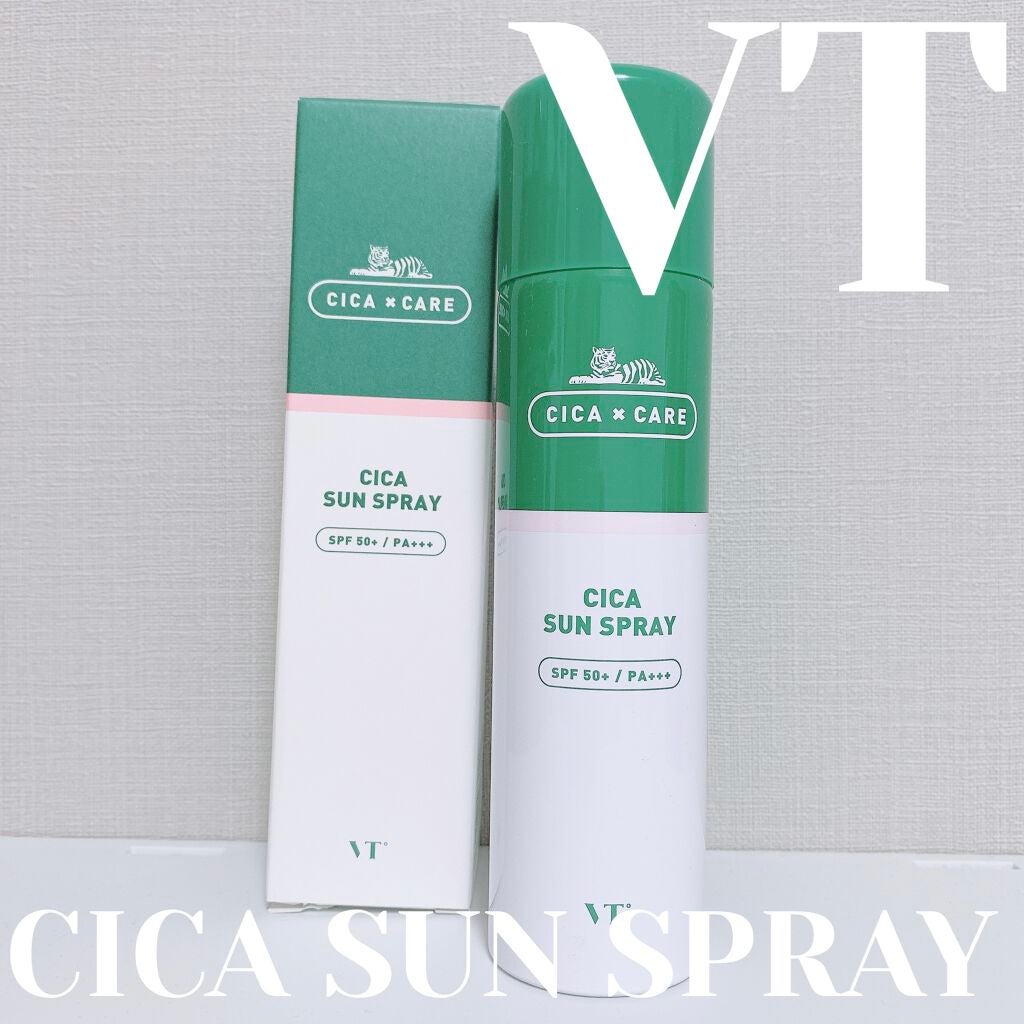 CICA SUN SPRAY/VT/日焼け止めミスト・スプレーを使ったクチコミ(1枚目)