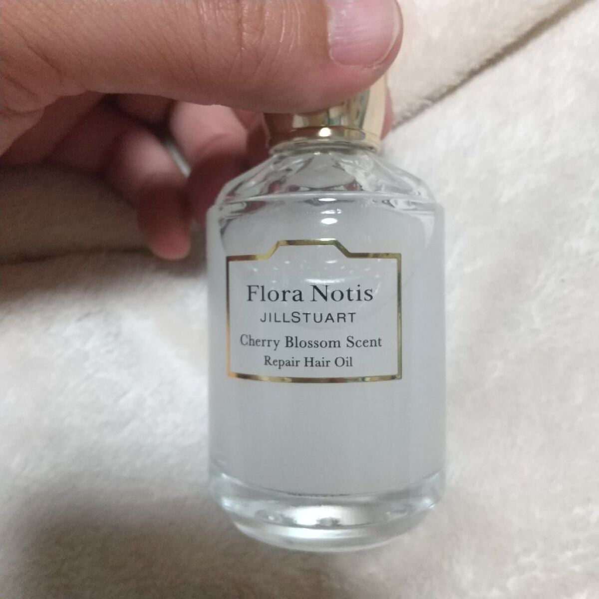 チェリーブロッサム リペアヘアオイル/Flora Notis JILL STUART/ヘアオイルを使ったクチコミ(3枚目)