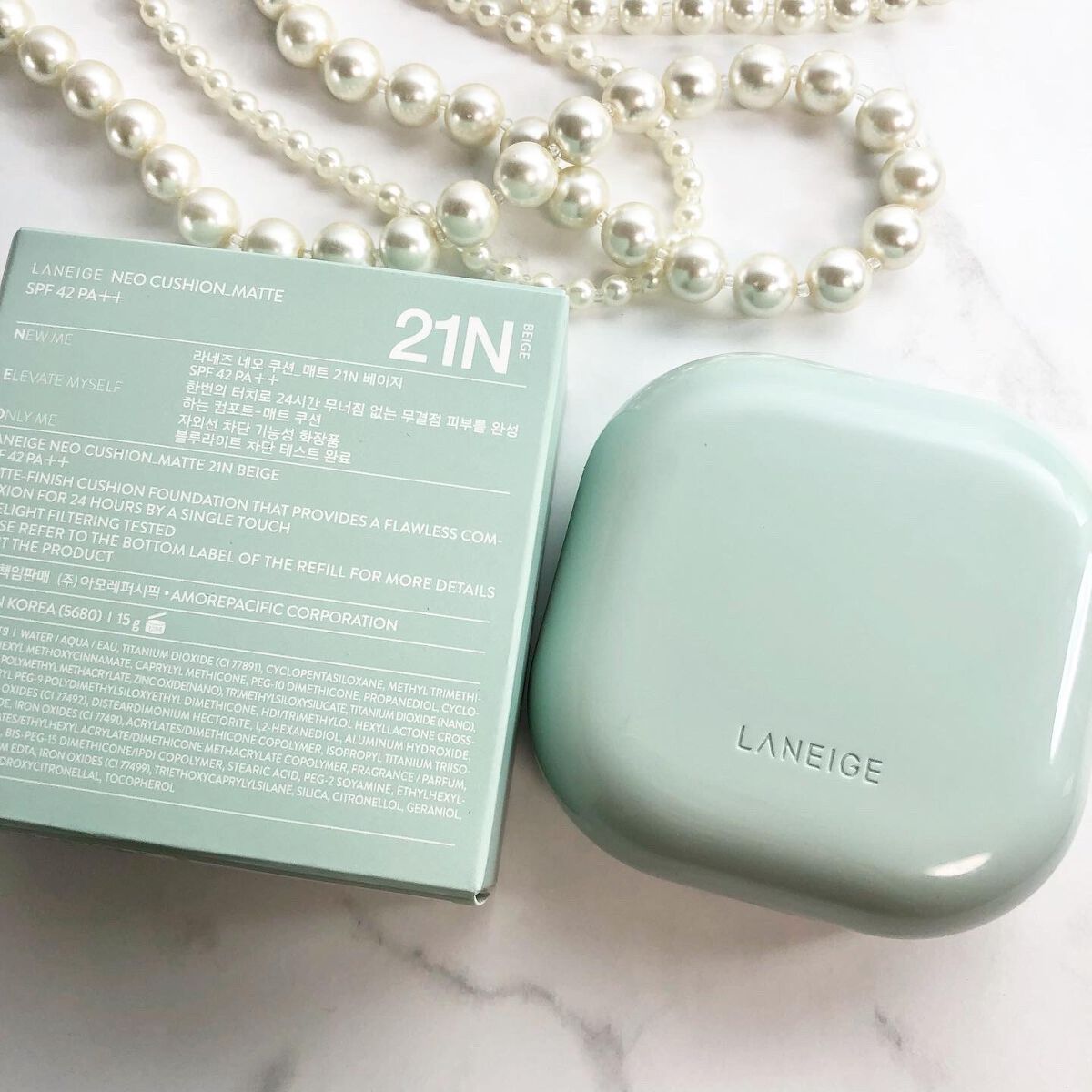 ネオクッション マット/LANEIGE/クッションファンデーションを使ったクチコミ(7枚目)