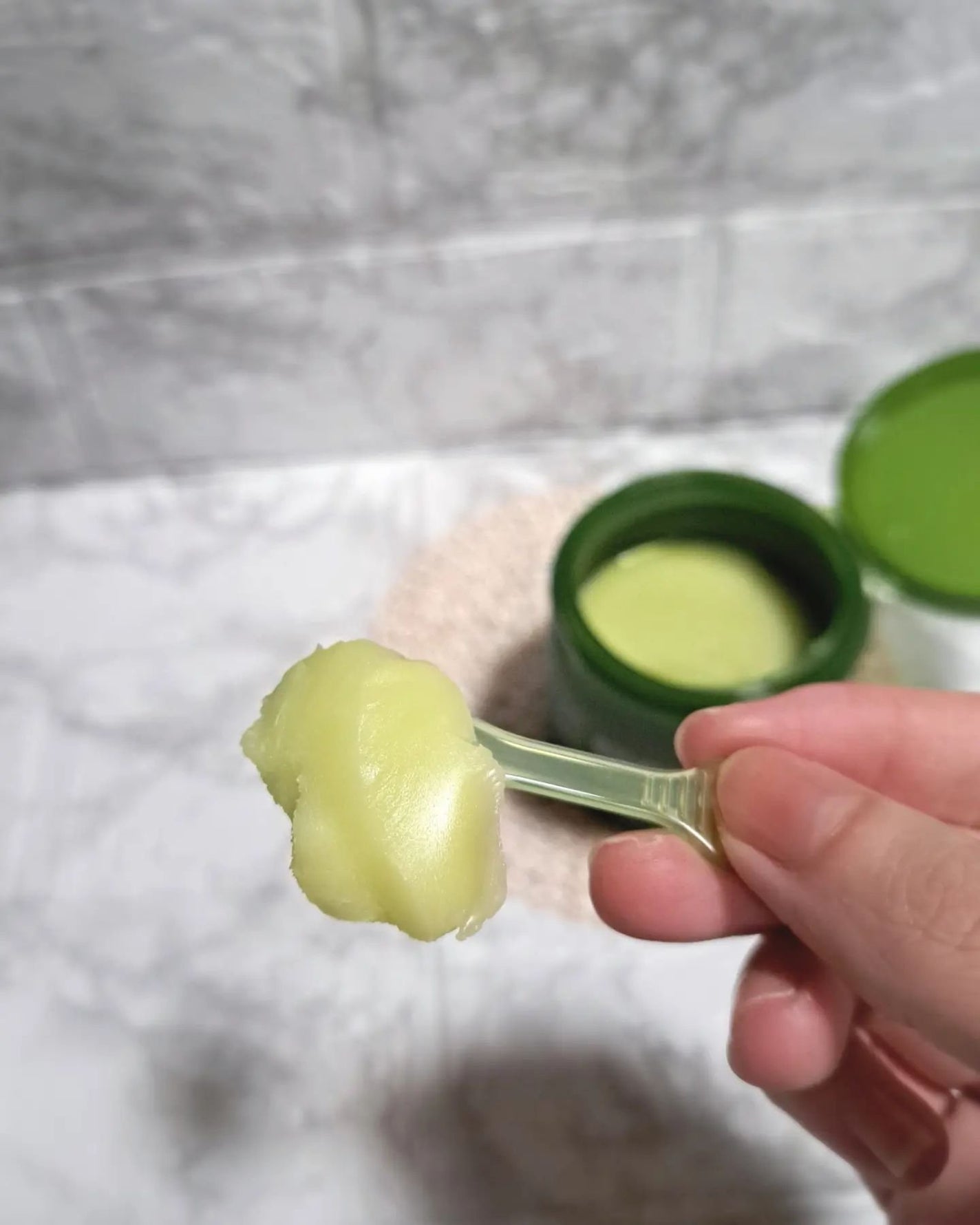 グリーンディープポアクレンジングバーム/Dr.G/クレンジングバームを使ったクチコミ(3枚目)