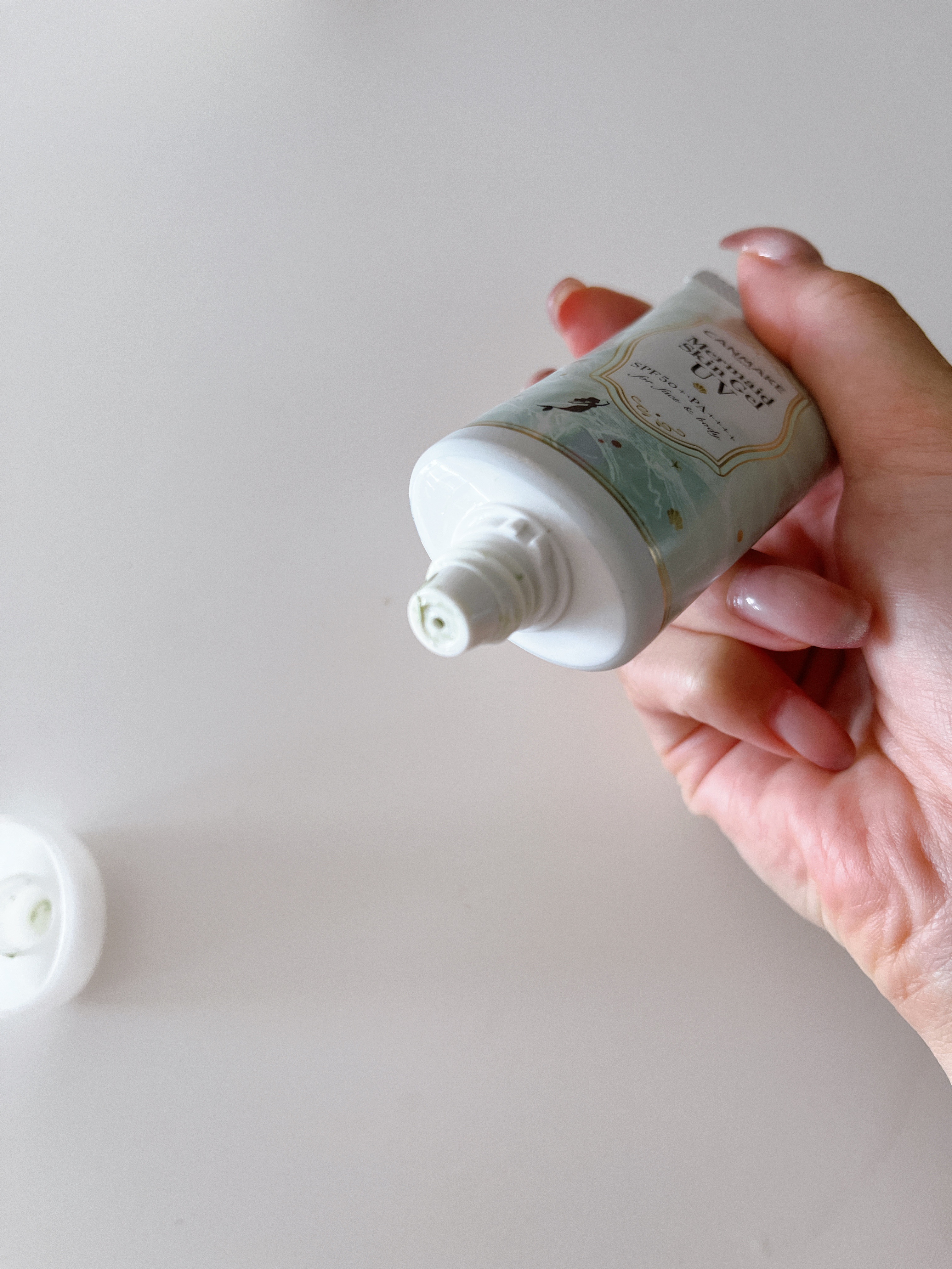 マーメイドスキンジェルUV/キャンメイク/日焼け止めジェルを使ったクチコミ（3枚目）