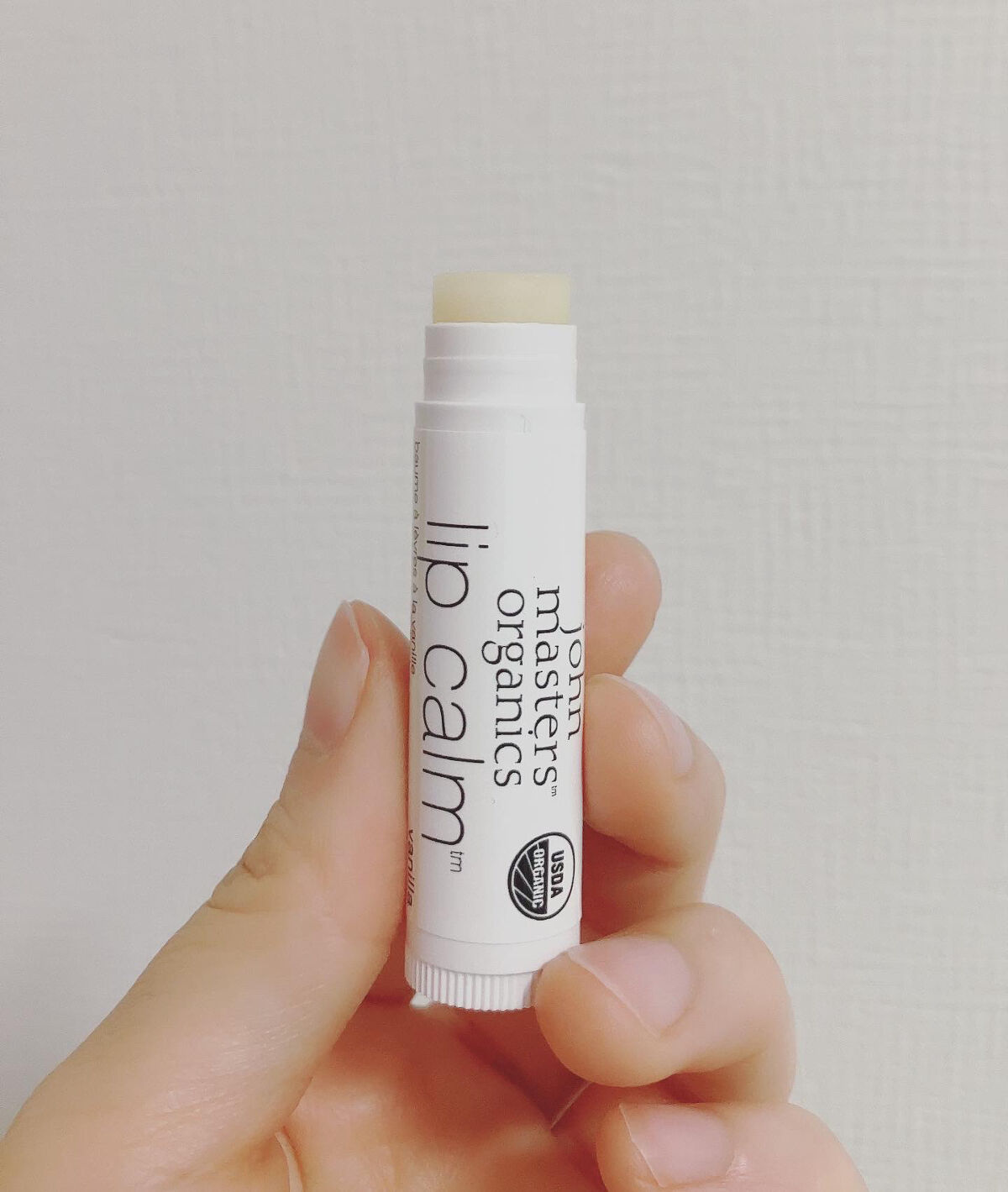 リップカーム バニラ/john masters organics/リップクリームを使ったクチコミ（2枚目）