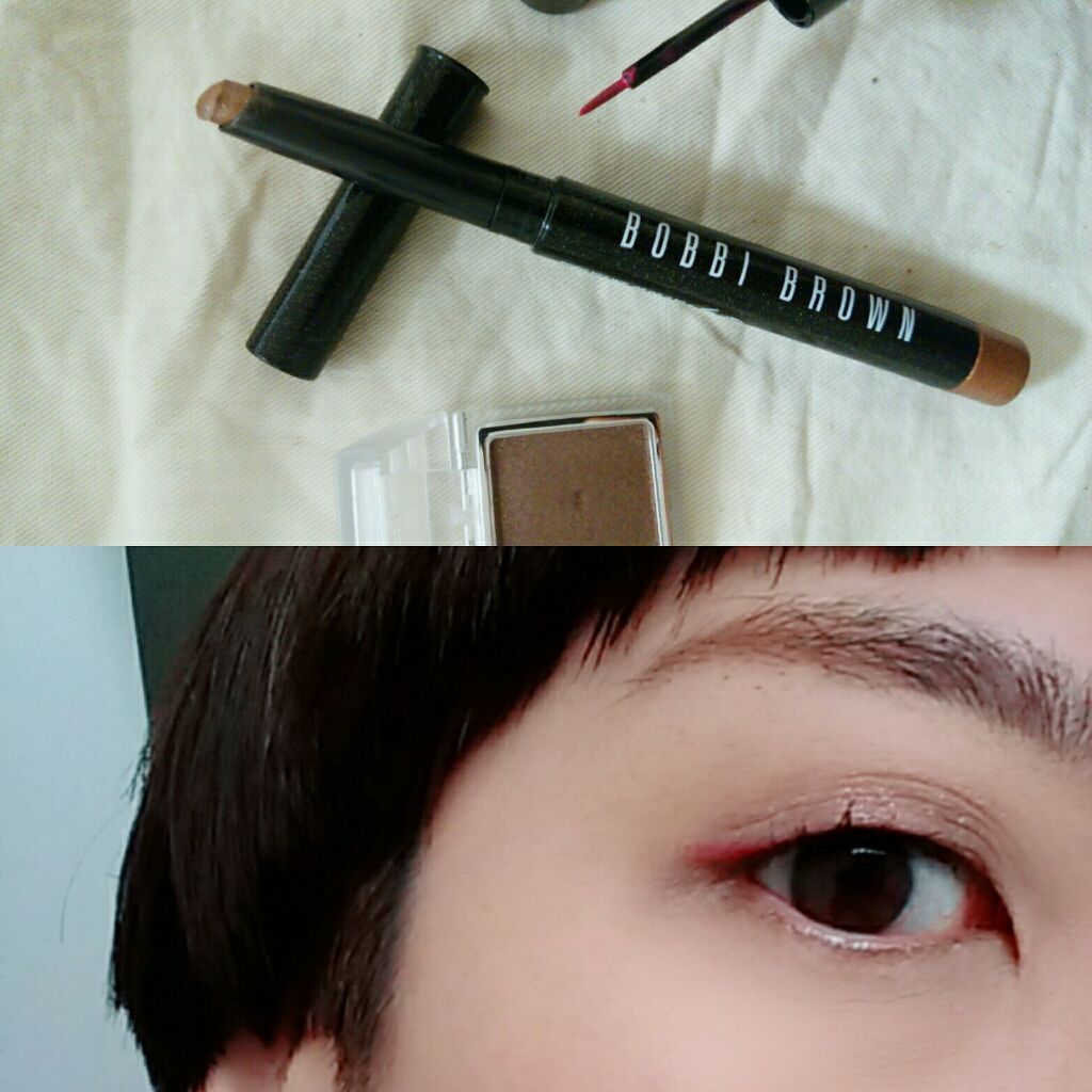 インジーニアス パウダーアイズ N/RMK/単色アイシャドウを使ったクチコミ(1枚目)