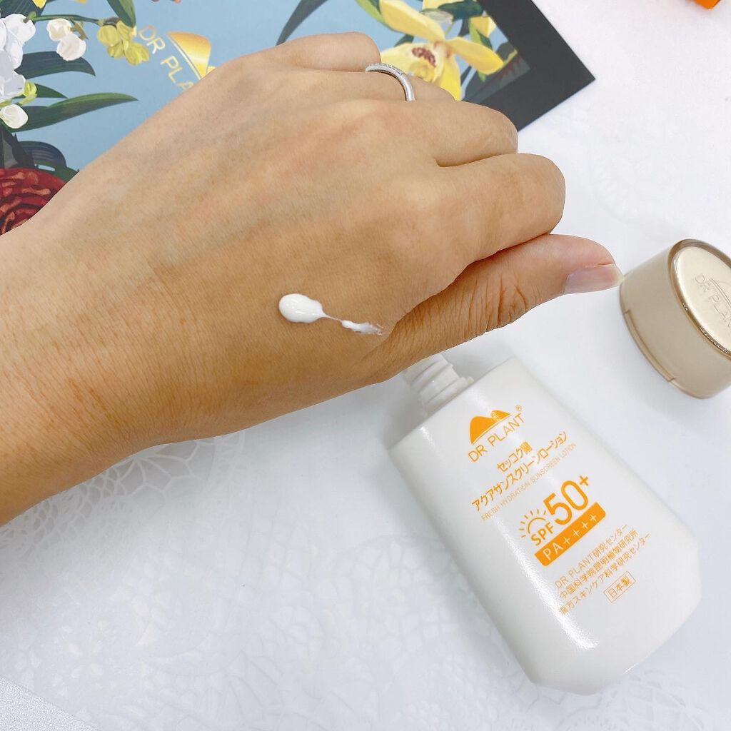 セッコク蘭アクア サンスクリーンローション/DR PLANT/日焼け止めローションを使ったクチコミ（3枚目）