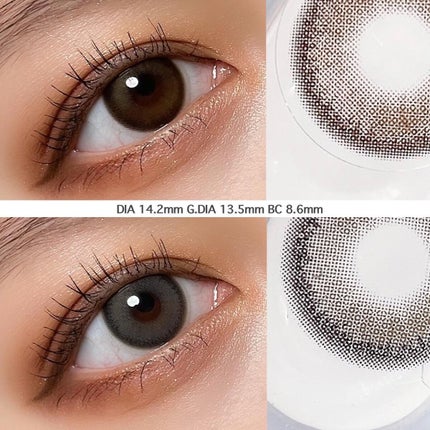 ミューテッド/OLOLA/カラーコンタクトレンズを使ったクチコミ(5枚目)