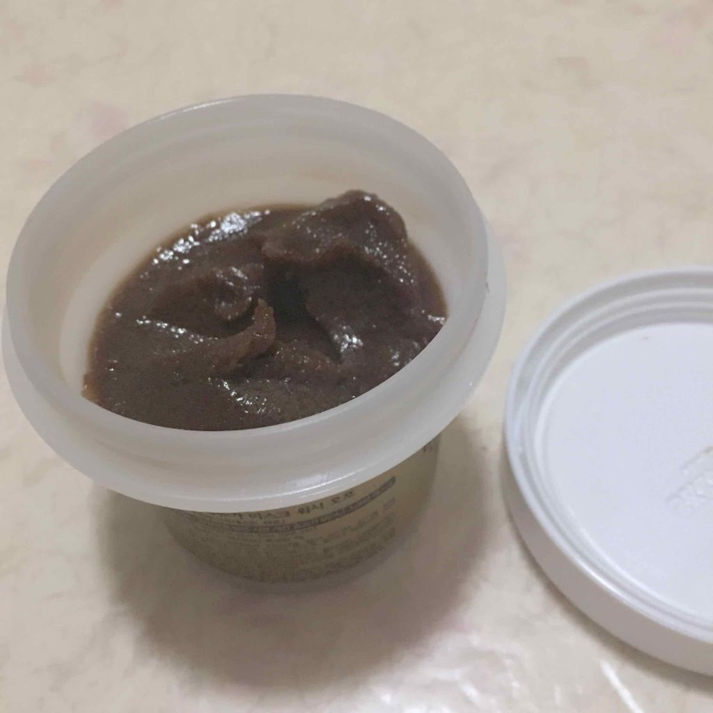 ブラックシュガーマスク ウォッシュオフ/SKINFOOD/洗い流すパック・マスクを使ったクチコミ(2枚目)