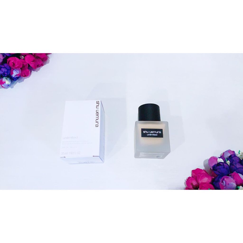 (旧)アンリミテッド ラスティング フルイド/shu uemura/リキッドファンデーションを使ったクチコミ(1枚目)