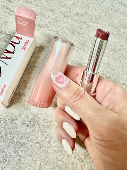 ノーウェアリップスティック バーミンググロー/espoir/口紅を使ったクチコミ(4枚目)